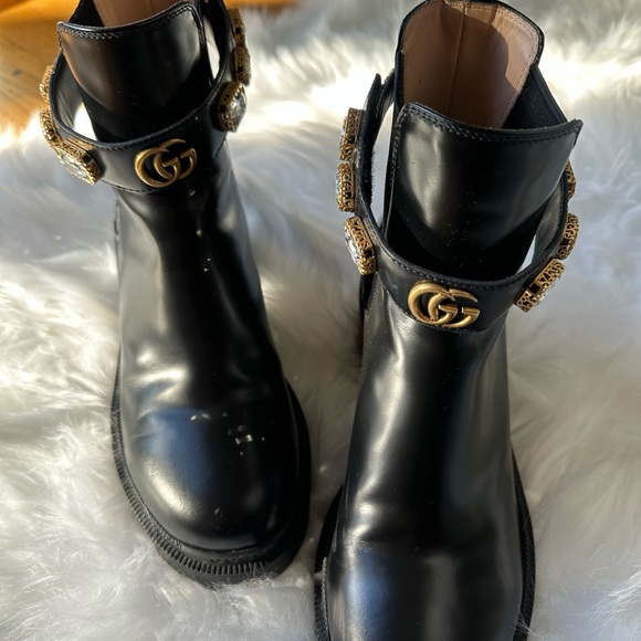 Gucci Trip Bootie with Jewels - Picture 9 of 10